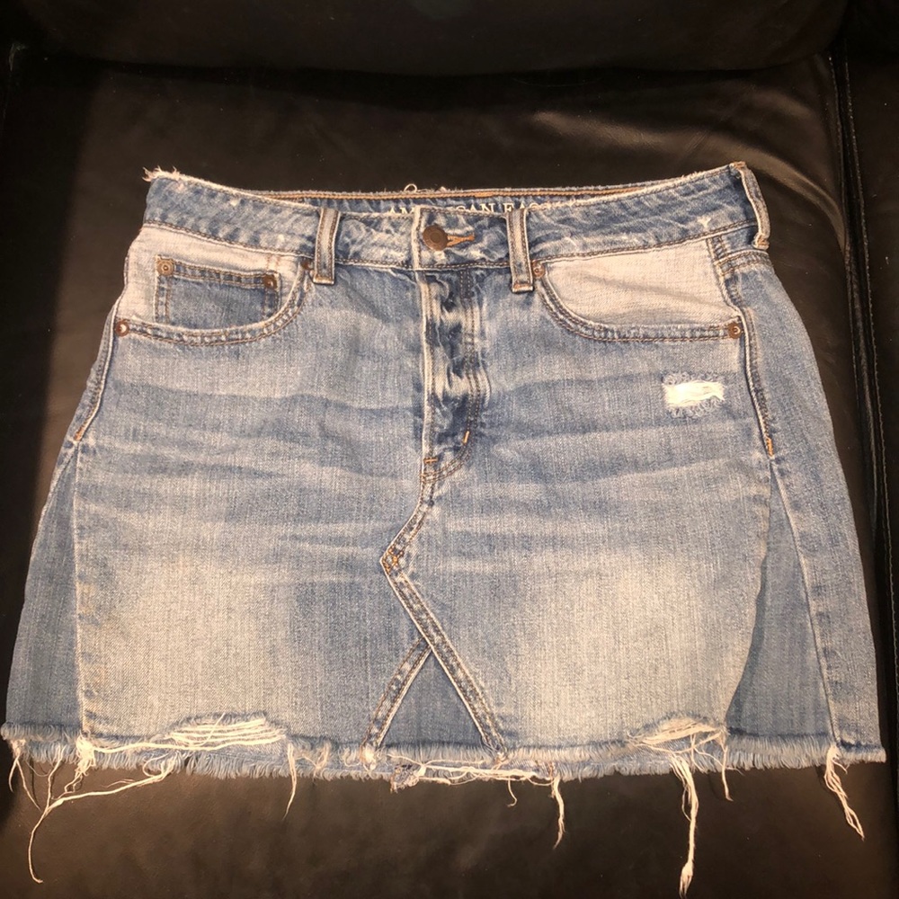 American Eagle Denim Mini Skirt